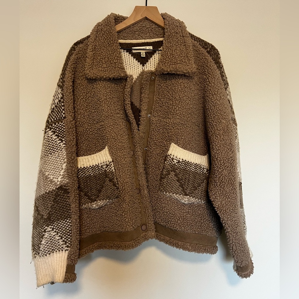 Anthropologie Sherpa Jacket | Medium